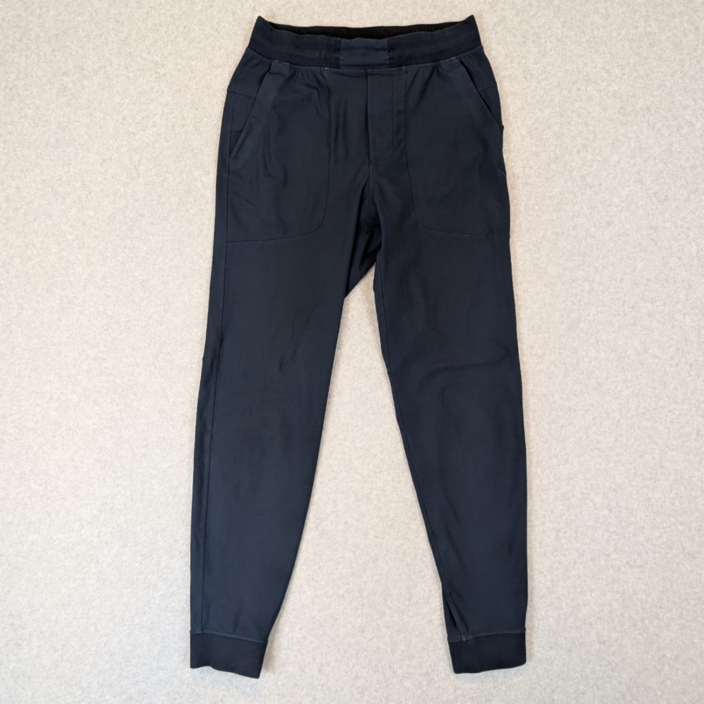 Lululemon ABC Jogger Pants Men's Small True Navy 30" Warpstreme Stretch M5A85S
